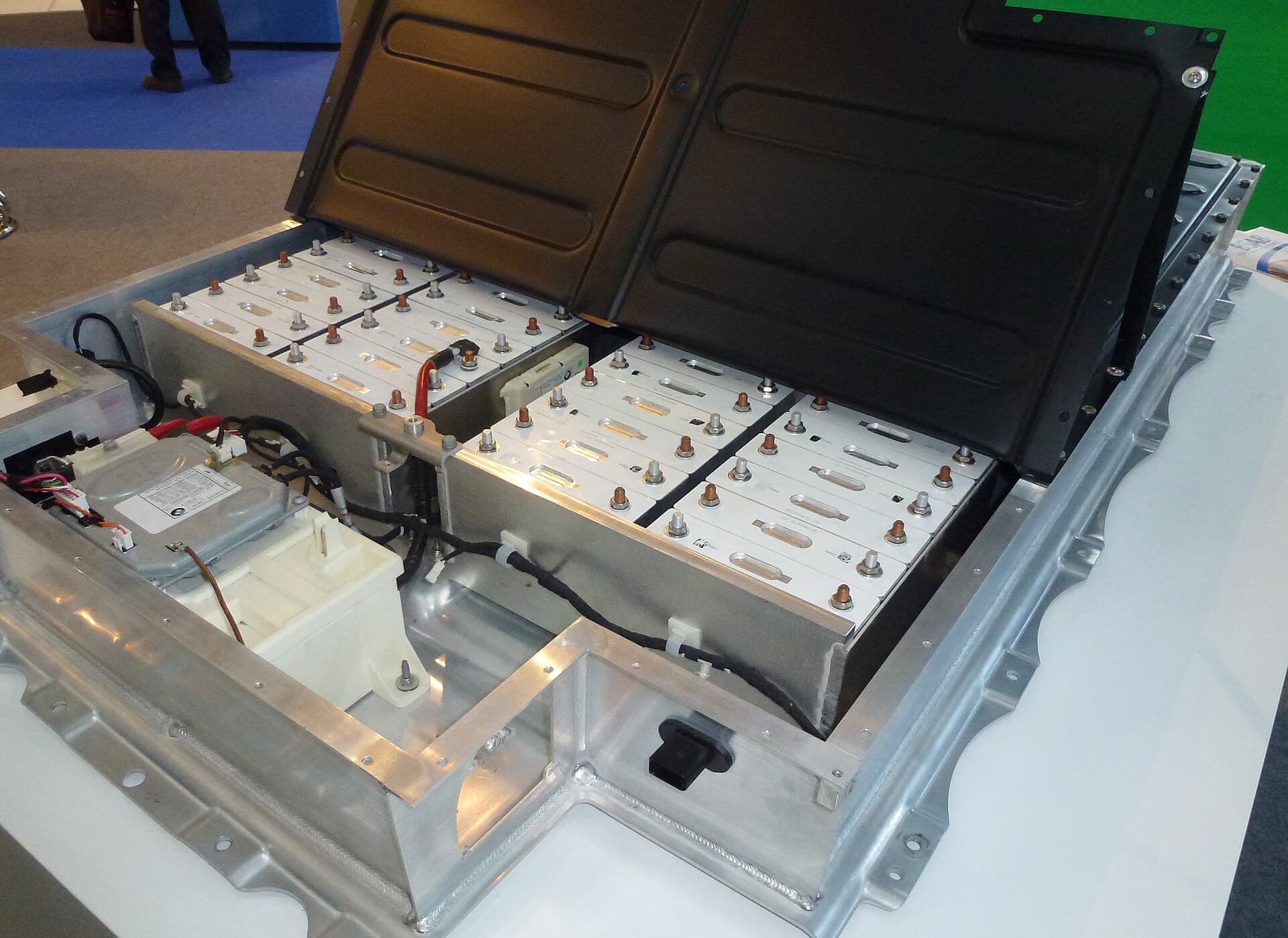 An electric-vehicle lithium-ion battery pack